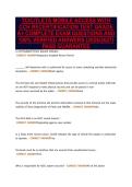 TCIC&sol;TLETS MOBILE ACCESS WITH&NewLine;CCH RECERTIFICATION TEST GRADE&NewLine;A&plus; COMPLETE EXAM QUESTIONS AND&NewLine;100&percnt; VERIFIED ANSWERS &lpar;2026&sol;2027&rpar;&NewLine;PASS GUARANTEE