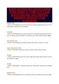 WOOD DESTROYING CERTIFICATION&NewLine;EXAM GRADE A&plus; COMPLETE EXAM&NewLine;QUESTIONS AND 100&percnt; VERIFIED&NewLine;ANSWERS &lpar;2026&sol;2027&rpar; PASS&NewLine;GUARANTEE