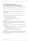 ATI CMS FUNDAMENTALS ACTUAL EXAM 2026&sol;2027 &vert; 250&plus; Questions & Answers with Rationales &vert; Graded A&plus; &vert; Pass Guaranteed&NewLine;&NewLine;