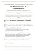 ATI FUNDAMENTALS CMS PROCTORED EXAM FILES 2026&sol;2027 &vert; Complete PACKAGE DEAL &vert; Verified Q&A &vert; Latest Edition &vert; A&plus; Graded &vert; Pass Guaranteed