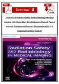 Test Bank For Radiation Safety and Radiobiology in Medical Imaging&comma; 10th Edition By Mary Alice Statkiewicz Sherer Isbn-9780443123535 &vert; All 16 Chapters&NewLine;