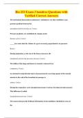 Bio 253 Exam 3 hondros Questions with&NewLine;Verified Correct Answers