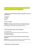 CS 6250 Practice Exam Questions and Answers with Rationales Latest Version Top Rated A&plus;&period;
