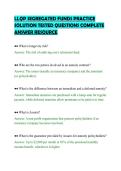 LLQP SEGREGATED FUNDS PRACTICE&NewLine;SOLUTION TESTED QUESTIONS COMPLETE&NewLine;ANSWER RESOURCE