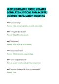 LLQP SEGREGATED FUNDS UPDATED&NewLine;COMPLETE QUESTIONS AND ANSWERS&NewLine;VERIFIED PREPARATION RESOURCE&NewLine;