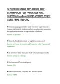 NJ PESTICIDE CORE APPLICATOR TEST&NewLine;EXAMINATION TEST PAPER 2026 FULL&NewLine;QUESTIONS AND ANSWERS VERIFIED STUDY&NewLine;GUIDE FINAL PREP 300&NewLine;