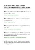 NJ PROPERTY AND CASUALTY EXAM&NewLine;PRACTICE COMPREHENSIVE COURSE REVIEW