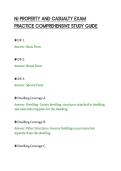NJ PROPERTY AND CASUALTY EXAM&NewLine;PRACTICE COMPREHENSIVE STUDY GUIDE&NewLine;