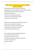 IPMA Study Guide Questions with Verified&NewLine;Correct Answers