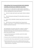 CPPS Practice Exam Questions with Verified Answers & Rationales &lpar;IHI Patient Safety Certification Prep&rpar;