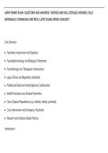 AANP PMHNP EXAM&ndash; QUESTIONS AND ANSWERS &vert; VERIFIED AND WELL DETAILED ANSWERS &vert; PLUS&NewLine;RATIONALES &vert; DOWNLOAD AND PASS &vert; LATEST EXAM UPDATE 2026&sol;2027