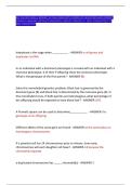 Rio Salado BIO 156 Exam 2 Prep&colon; Actual Questions & Verified Detailed Answers