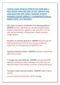 Turf Pest Control 3B Kansas EXAM ACTUAL EXAM 2026 &vert;&vert; &NewLine;MOST RECENT EXAM 2026&vert;2027 ACTUAL COMPLETE REAL &NewLine;EXAM QUESTIONS AND CORRECT ANSWERS &lpar;VERIFIED &NewLine;ANSWERS&rpar; ALREADY GRADED A&plus; &vert; GUARANTEED SUCCESS&excl;&excl; &NewLine;NEWEST EXAM &vert; JUST RELEASED&excl;&excl;