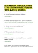 NJ PSI PROPERTY AND CASUALTY FINAL&NewLine;PAPER 2026 COMPLETE SOLUTIONS AND&NewLine;TESTED QUESTIONS GRADED A&plus;&NewLine;