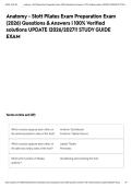 Anatomy - Stott Pilates Exam Preparation Exam &lpar;2026&rpar; Questions & Answers &vert; 100&percnt; Verified solutions UPDATE &vert;2026&sol;2027&excl;&excl; STUDY GUIDE EXAM&NewLine;