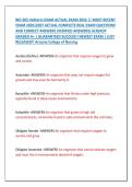 BIO 205 midterm EXAM ACTUAL EXAM 2026 &vert;&vert; MOST RECENT &NewLine;EXAM 2026&vert;2027 ACTUAL COMPLETE REAL EXAM QUESTIONS &NewLine;AND CORRECT ANSWERS &lpar;VERIFIED ANSWERS&rpar; ALREADY &NewLine;GRADED A&plus; &vert; GUARANTEED SUCCESS&excl;&excl; NEWEST EXAM &vert; JUST &NewLine;RELEASED&excl;&excl; Arizona College of Nursing