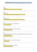NR548 NR 548 week 6 Actual Questions and Correct Answers