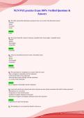 NLN PAX practice Exam 100&percnt; Verified Questions &&NewLine;Answers&NewLine;