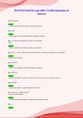 NLN PAX MATH exam 100&percnt; Verified Questions &&NewLine;Answers