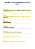NR548 NR 548 Exam 3 week 5&6 Actual Questions and Correct&NewLine;Answers