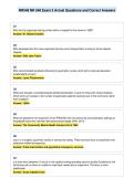 NR548 NR 548 Exam 2 Actual Questions and Correct Answers