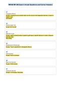 NR548 NR 548 Exam 2 Actual Questions and Correct Answers