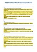 NR565 NR 565 Midterm Actual Questions and Correct Answers