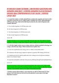 AP BIOLOGY EXAM TESTBANK &vert; 300 REVISED QUESTIONS AND &NewLine;ANSWERS 2026&sol;2027 &vert; VERIFIED ANSWERS PLUS RATIONALES &NewLine;GRADED Q&A COMPREHENSIVE STUDY GUIDE &vert; VERIFIED &NewLine;LATEST 2027