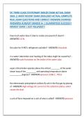 DC THIRD CLASS STATIONARY BOILER EXAM ACTUAL EXAM &NewLine;2026 &vert;&vert; MOST RECENT EXAM 2026&vert;2027 ACTUAL COMPLETE &NewLine;REAL EXAM QUESTIONS AND CORRECT ANSWERS &lpar;VERIFIED &NewLine;ANSWERS&rpar; ALREADY GRADED A&plus; &vert; GUARANTEED SUCCESS&excl;&excl; &NewLine;NEWEST EXAM &vert; JUST RELEASED&excl;&excl;