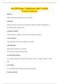 shs 250 Exam 1 Questions with Verified&NewLine;Correct Answers