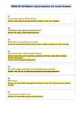 NR565 NR 565 Midterm Actual Questions and Correct Answers