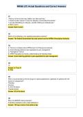 NR565 Actual Questions and Correct Answers