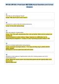 NR 565 &lpar;NR 565 &rpar; Final Exam MIDTERM Actual Questions and Correct&NewLine;Answers