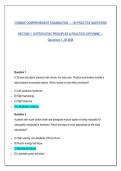 COMSAE Section 1 OPP&sol;OMM Practice Exam 2026 &vert; Questions 1&ndash;30 &vert; 150-Question Comprehensive Review