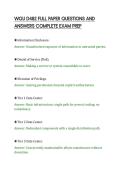 WGU D482 FULL PAPER ACTUAL QUESTIONS&NewLine;AND CORRECT ANSWERS VERIFIED&NewLine;SOLUTIONS