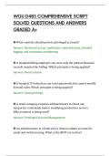 WGU D483 CERTIFICATION PREP STUDY&NewLine;GUIDE GUARANTEED TO PASS