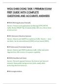 WGU D485 DGN2 TASK 1 PREMIUM EXAM&NewLine;PREP GUIDE WITH COMPLETE&NewLine;QUESTIONS AND ACCURATE ANSWERS