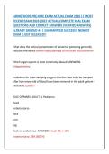 AIRMETHODS PRE-HIRE EXAM ACTUAL EXAM 2026 &vert;&vert; MOST &NewLine;RECENT EXAM 2026&vert;2027 ACTUAL COMPLETE REAL EXAM &NewLine;QUESTIONS AND CORRECT ANSWERS &lpar;VERIFIED ANSWERS&rpar; &NewLine;ALREADY GRADED A&plus; &vert; GUARANTEED SUCCESS&excl;&excl; NEWEST &NewLine;EXAM &vert; JUST RELEASED&excl;&excl;