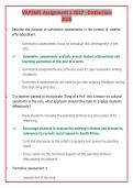 VAP2601 Assignment 1 2027 - Distinction &vert; Complete Study Guide & Solutions &vert; Latest Update &vert; 100&percnt; Guarantee Pass INSTANT PDF DOWNLOAD&NewLine;