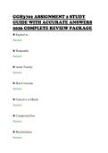 GGH3702 ASSIGNMENT 2 STUDY&NewLine;GUIDE WITH ACCURATE ANSWERS&NewLine;2026 COMPLETE REVIEW PACKAGE&NewLine;