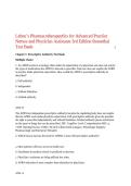 Lehne&rsquo;s Pharmacotherapeutics for Advanced Practice Nurses and Physician Assistants&comma; 3rd Edition by Rosenthal