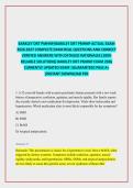BARKLEY DRT PMHNP&sol;BARKLEY DRT PMHNP ACTUAL EXAM 2026-2027 COMPLETE EXAM REAL QUESTIONS AND CORRECT VERIFIED ANSWERS WITH DETAILED RATIONALES &lpar;100&percnt; RELIABLE SOLUTIONS&rpar; BARKLEY DRT PMHNP EXAM 2026 CURRENTLY UPDATED EXAM &vert;GUARANTEED PASS A&plus; &vert;INSTANT DOWNLOAD