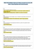NR567 NR 567 Midterm Spring 25&comma; Relias-Lancesoft Corrections RN&NewLine;LPN-v1 Actual Questions and Correct Answers