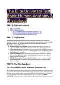 2026&sol;2027 S-Tier Human Anatomy & Physiology Test Bank &vert; Advanced Clinical Scenarios&comma; Pathophysiology & Rationales