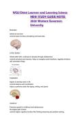 WGU D664 Learners and Learning Science NEW STUDY GUIDE NOTES 2026 Western Governors University  Questions and Answers 2026 Update 100&percnt; Correct