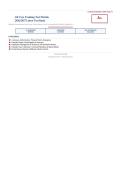 Florida ALF Core Training Exam and Practice 2026&sol;2027 &ndash; Questions and Answers &vert; 100&percnt; Verified &vert; Detailed Rationales &ndash; Pass Guaranteed &ndash; A&plus; Graded&NewLine;&NewLine;