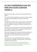 GLO BUS COMPREHENSIVE EXAM TEST&NewLine;PAPER WITH SOLVED QUESTIONS&NewLine;GRADED A&plus;&NewLine;