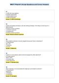 NR577 Pharm&num; 3 Actual Questions and Correct Answers