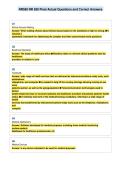 NR599 NR 599 Final Actual Questions and Correct Answers