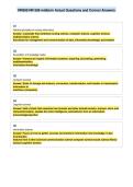 NR599 NR 599 midterm Actual Questions and Correct Answers